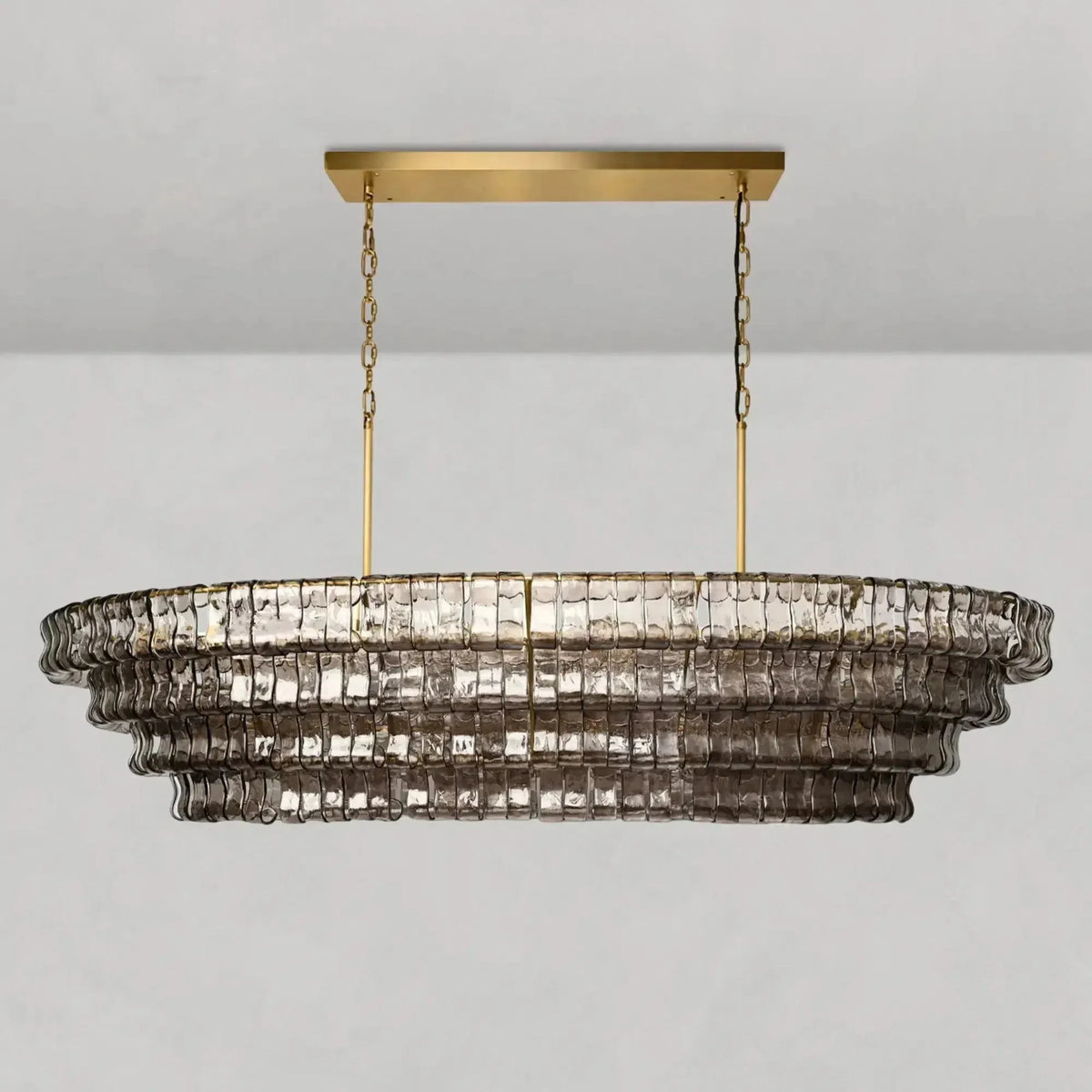 Ghiaccio Oval Chandelier 54''65'' - view 21
