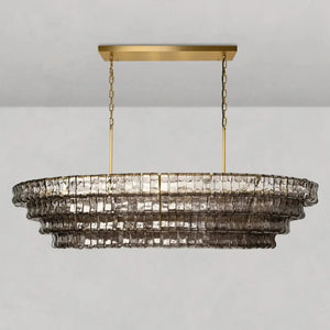 Ghiaccio Oval Chandelier 54''65'' - view 21