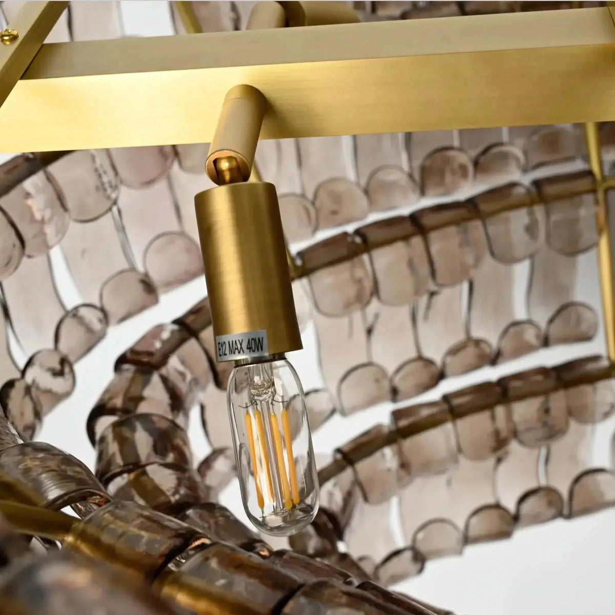 Ghiaccio Oval Chandelier 54''65'' - view 22