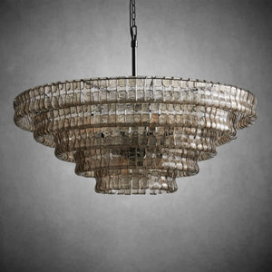 Glacien Round Glass Chandelier - view 24