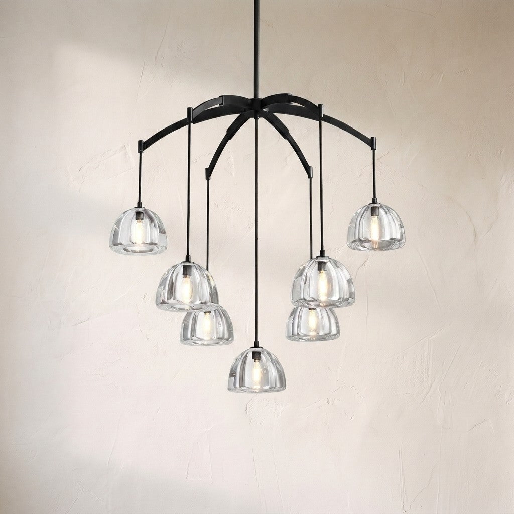 Haloid Round Chandelier