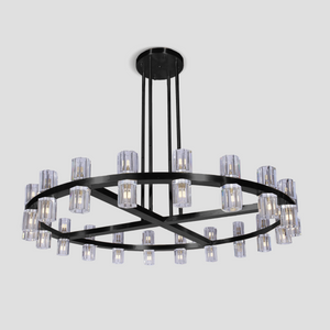 Aurora 1-Tier Round Chandelier 50” - view 2