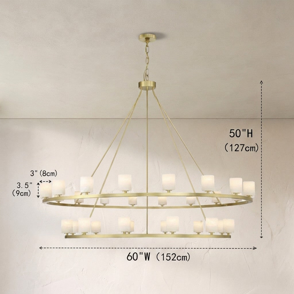 Hertha Round Chandelier - view 2