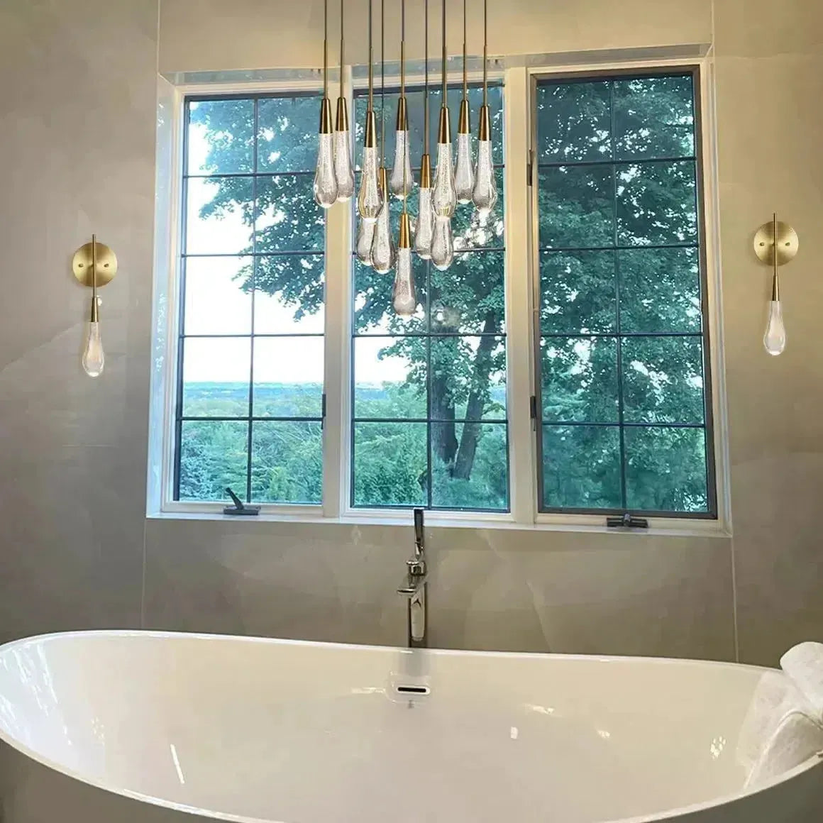 Soltaire Linear Chandelier 37"W - view 13