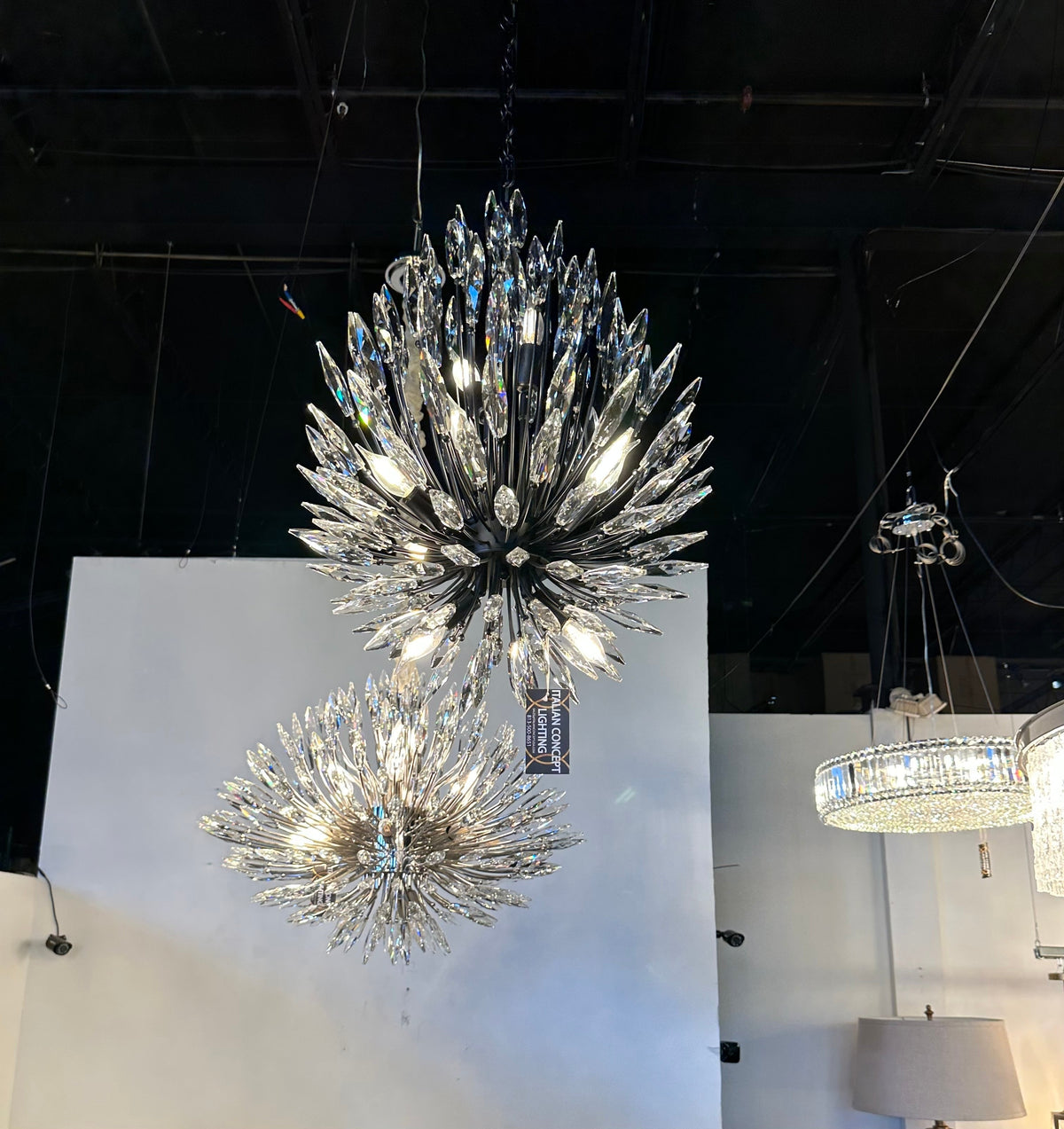 Lily Starburst Crystal Sputnik Chandelier - view 18