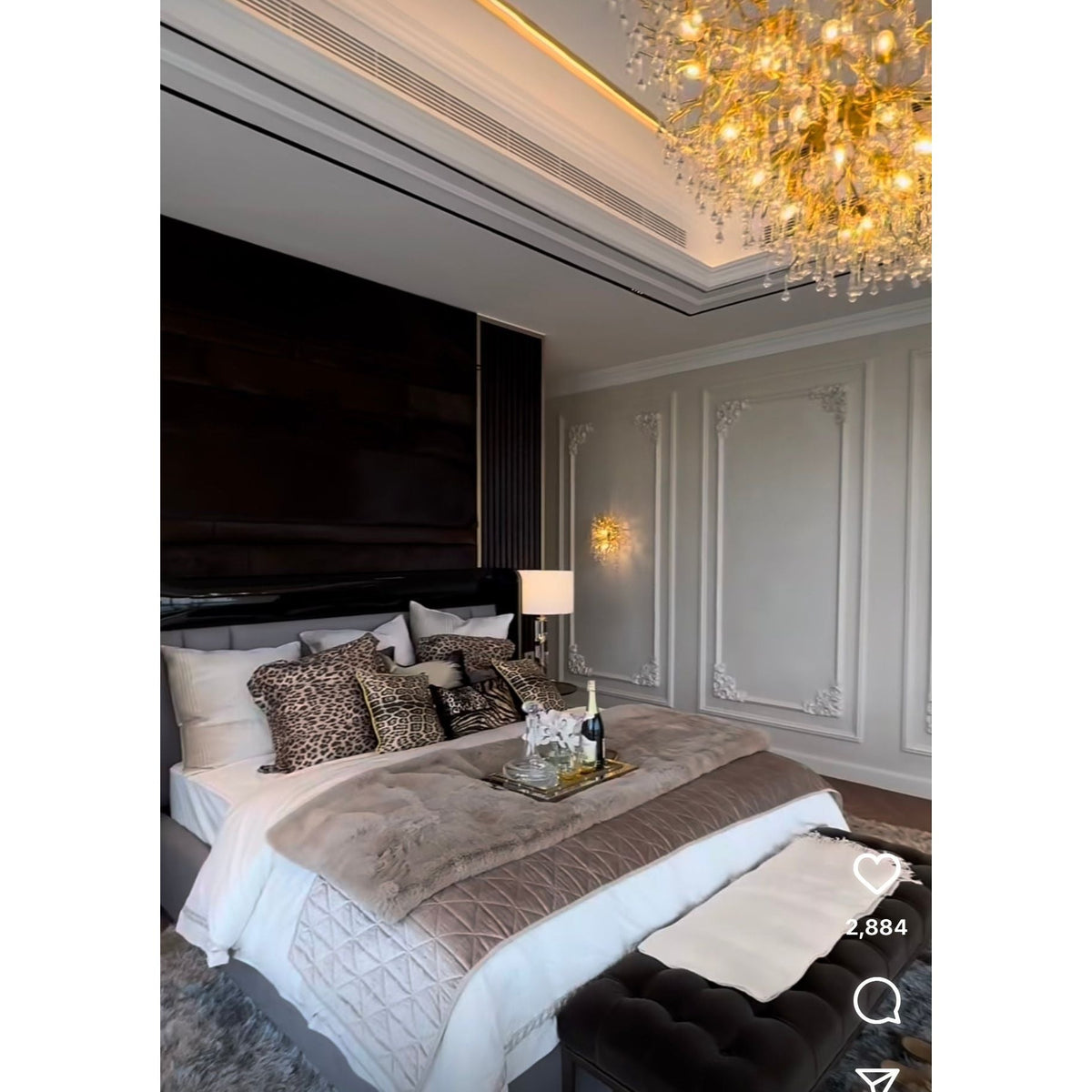 Lukas Oval Branching Brass Linear Teardrop Chandelier - view 18