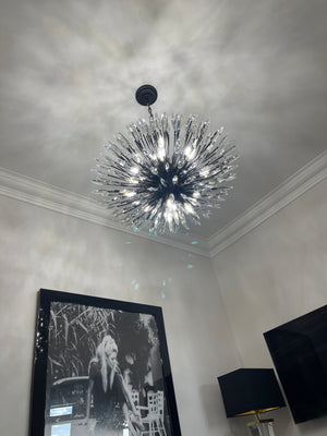 Lily Starburst Crystal Sputnik Chandelier - view 20