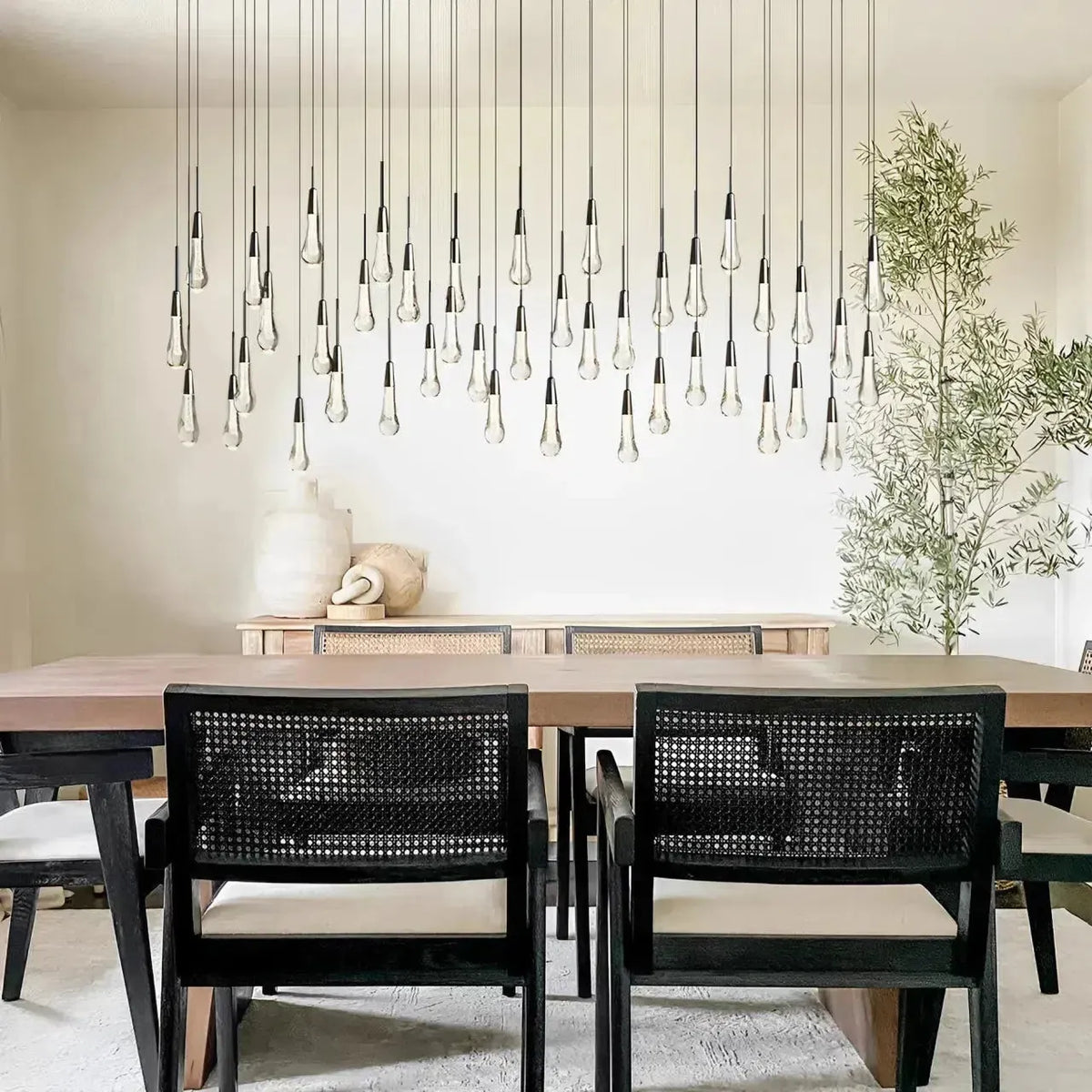 Soltaire Linear Chandelier 37"50"70"87"120" - view 37