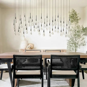 Soltaire Linear Chandelier 37"50"70"87"120" - view 37