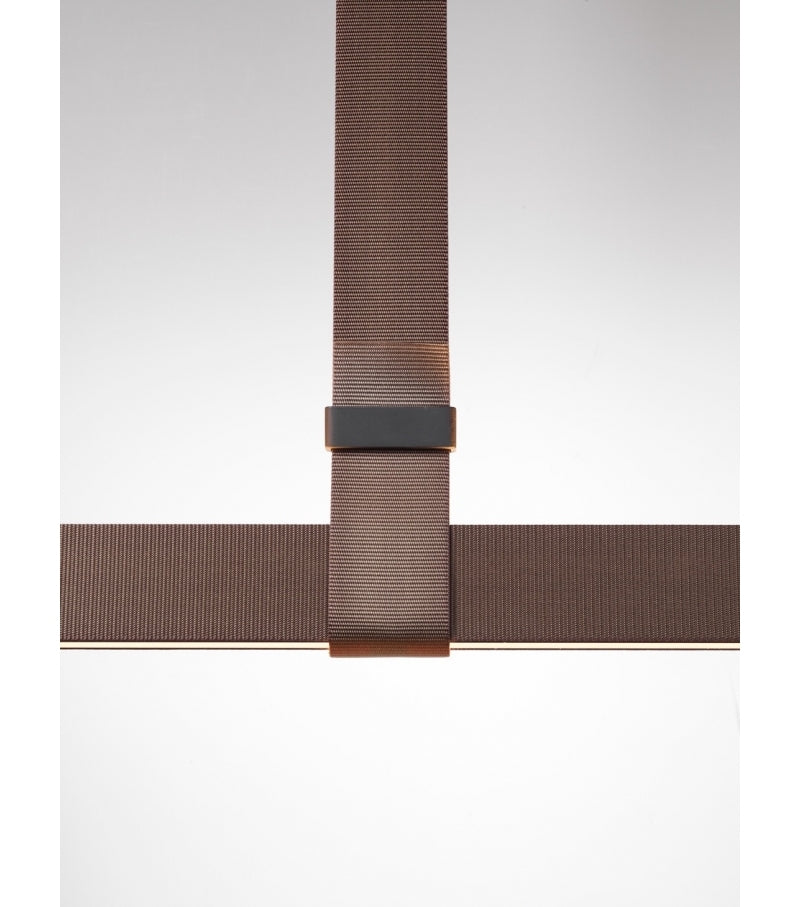 Belt Brown Chandelier 78.7" for Kitchen Island - view 11