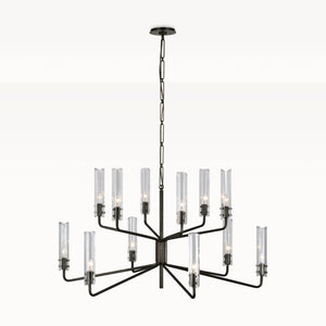 Verona Two Tier Chandelier 32"/42", two-tier - view 3