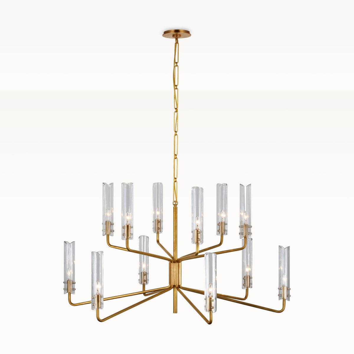Verona Two Tier Chandelier 32"/42", two-tier