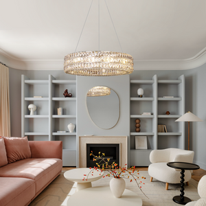Aster Halo Crystal Ring Chandelier - view 7