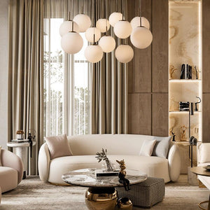 Casen Round Chandelier 20''28''34''43'' - view 2