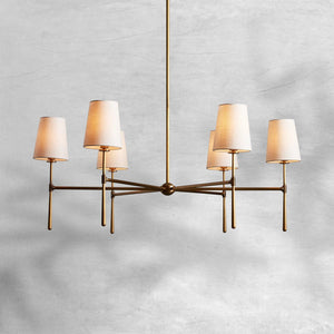 Rhodes Round Chandelier 4/6 Light - view 7