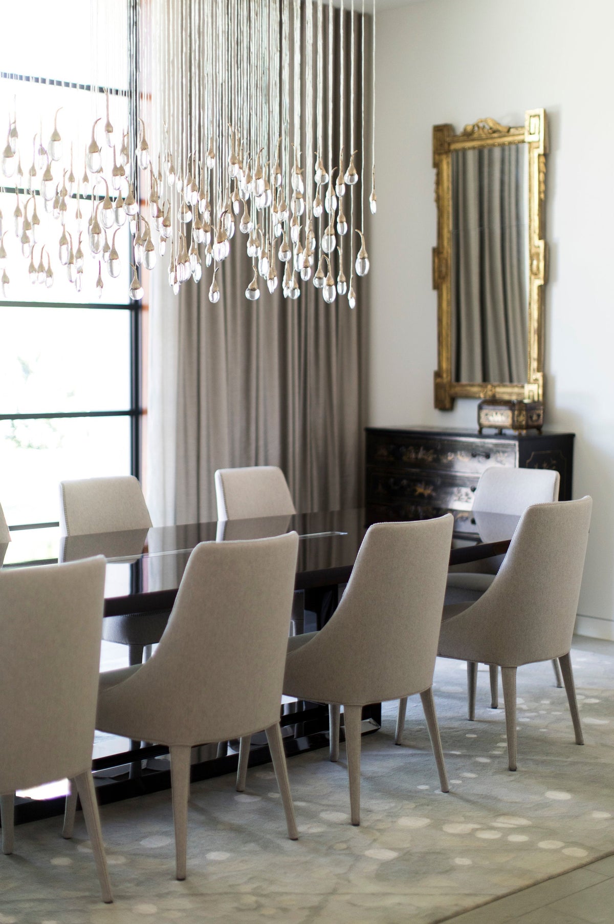 Modern Creative Seed Crystal Chandelier for Dining Room - view 4