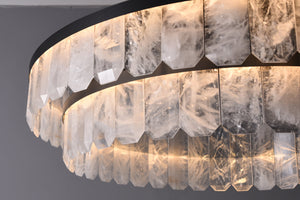 Rolantis Double Rock Crystal Chandelier - view 3