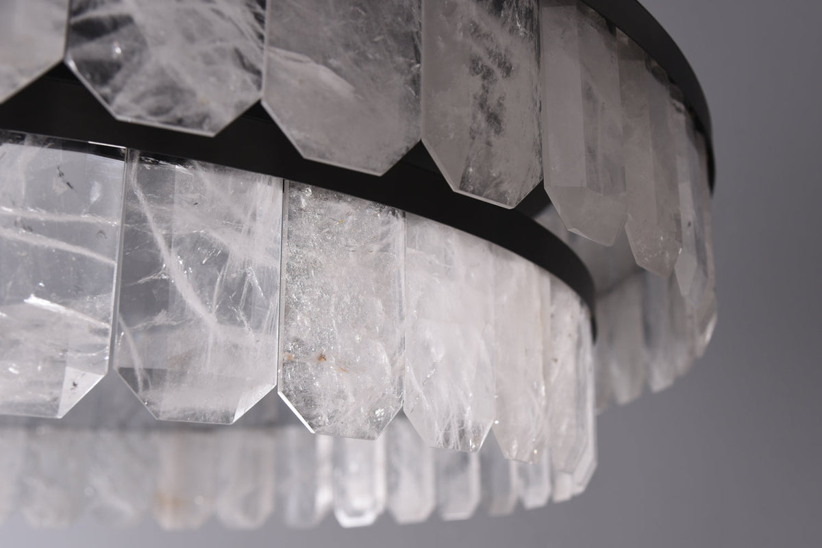 Rolantis Double Rock Crystal Chandelier - view 6