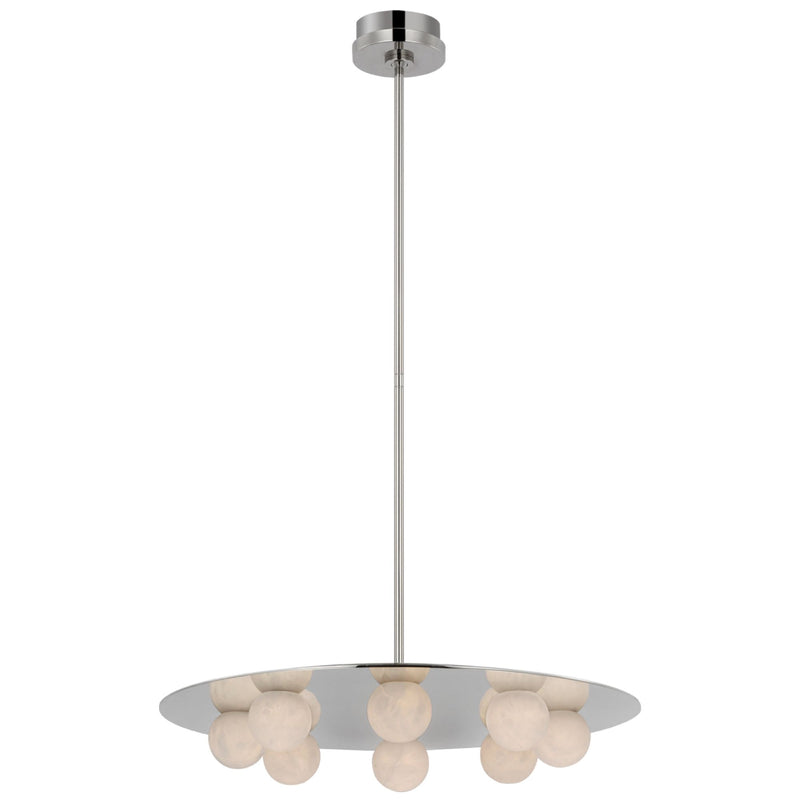 Alabaster Kelly 8 Lights Pendant Chandelier 24"W - view 3