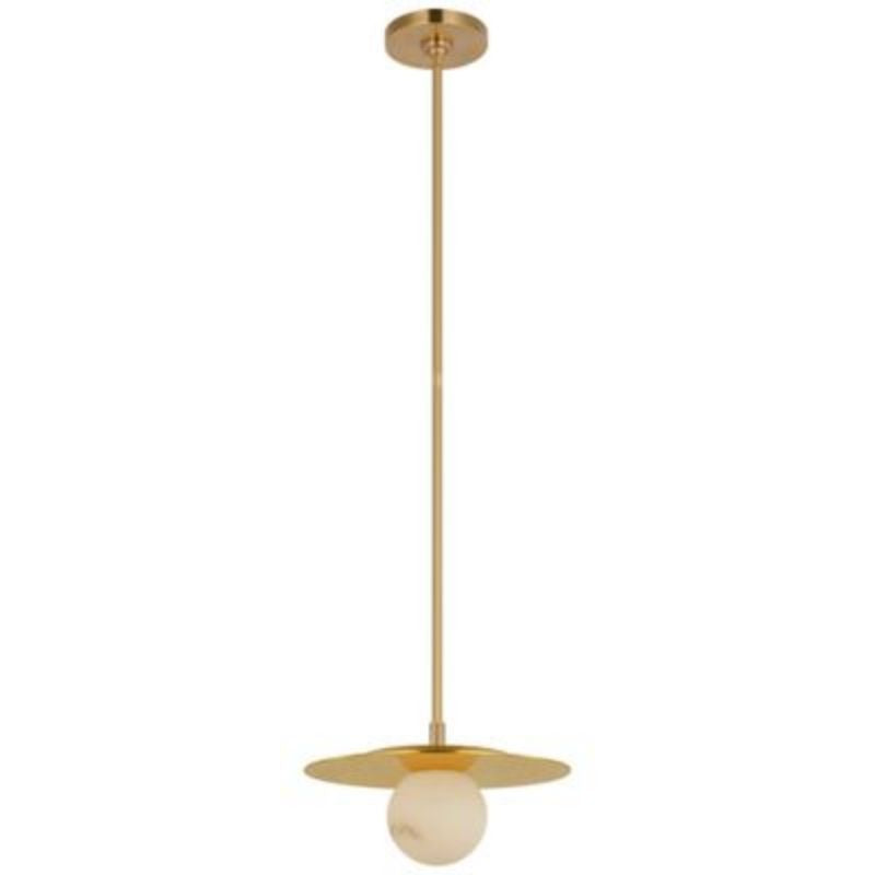 Alabaster Round Ball Pendant  Lamp 12", chandelier