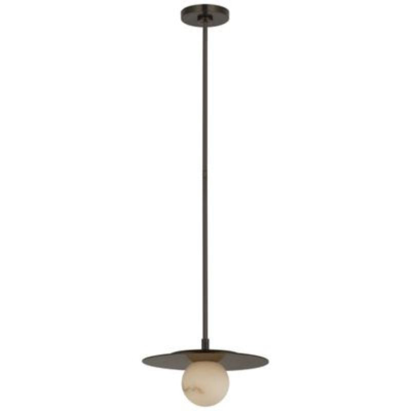 Alabaster Round Ball Pendant  Lamp 12", chandelier - view 2