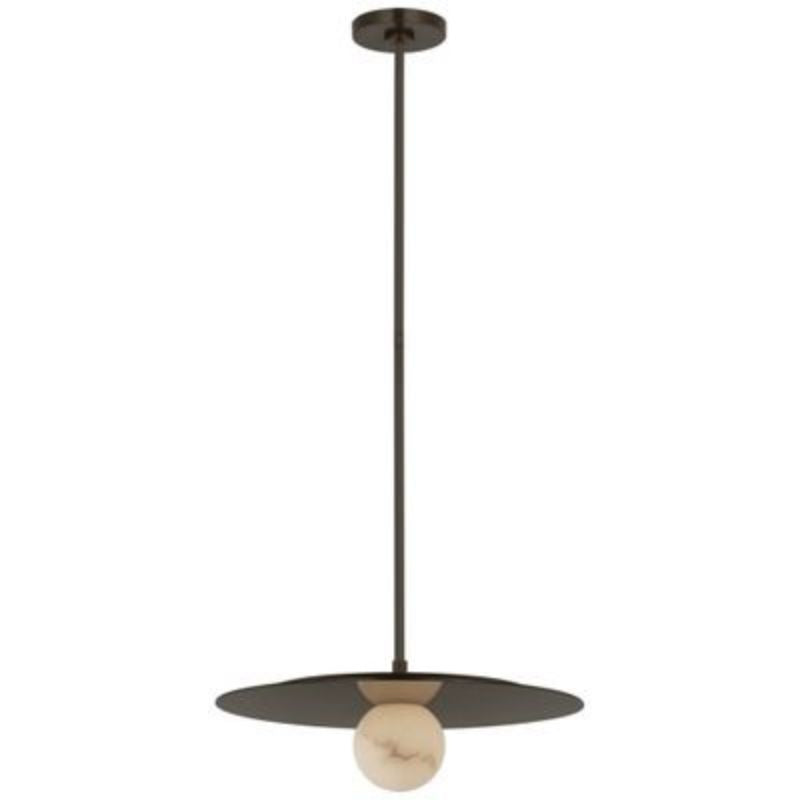 Alabaster Kelly Round Ball  Pendant  Lamp 18”, chandelier - view 2