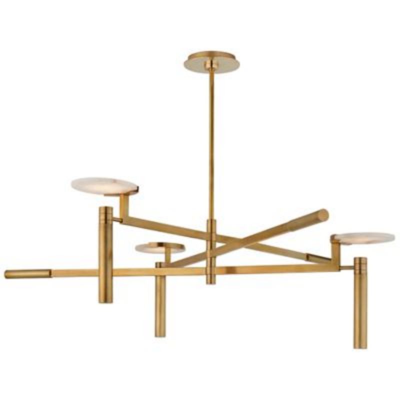 Alabaster Wearstler Chandelier 45"D