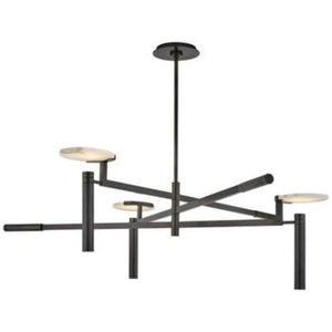 Alabaster Wearstler Chandelier 45"D - view 2