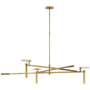Alabaster Wearstler Chandelier 60"D