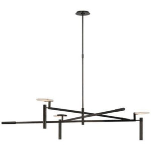 Alabaster Wearstler Chandelier 60"D - view 2