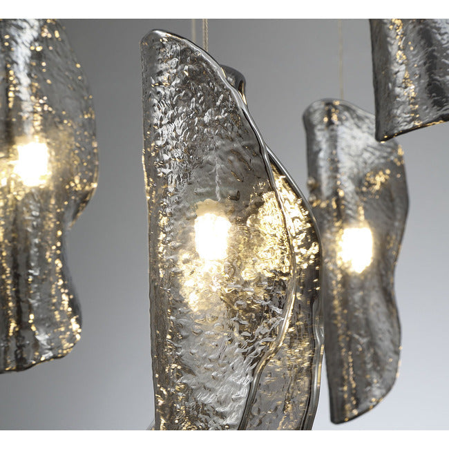 Flare Oval Multi Light Chandelier - view 9