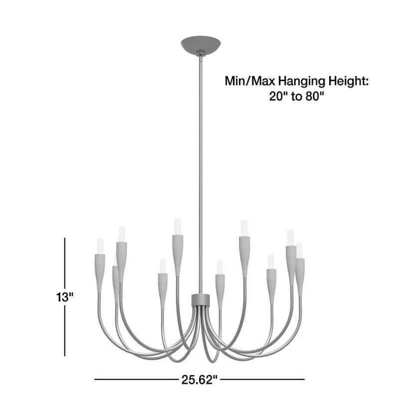 Lione Candelabra Chandelier Light - view 14