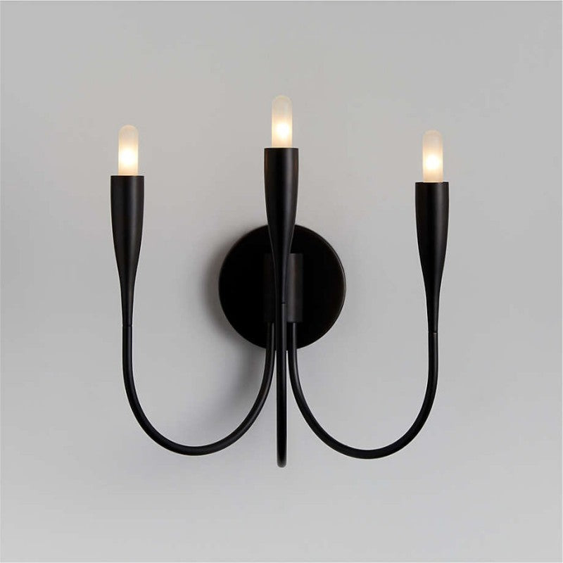 Curve Candelabra Wall Sconce, chandelier - view 3
