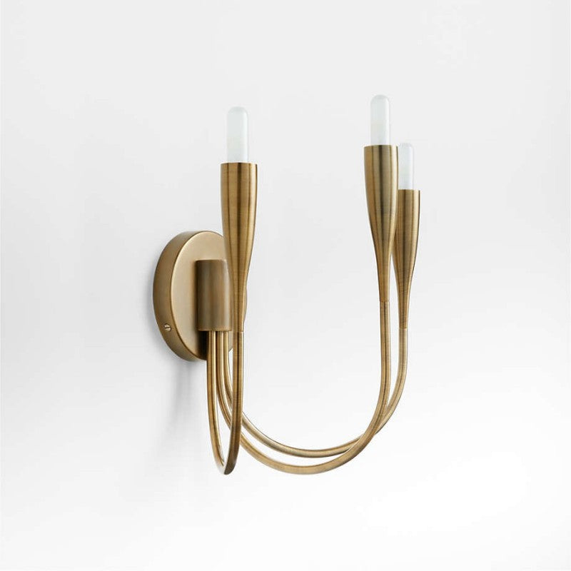 Curve Candelabra Wall Sconce, chandelier - view 5