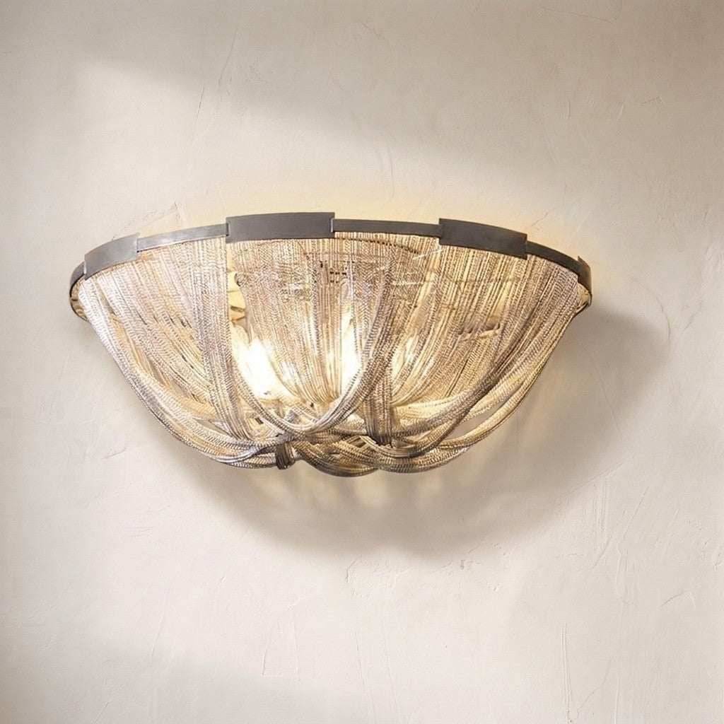 Liz Luxury Aluminum Chain  Flushmounts, flush mount