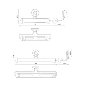 Lukins Picture Light, steel - view 9