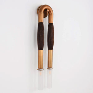 Double Head Antonia Horsehair Sconce, glass wall sconce - view 34