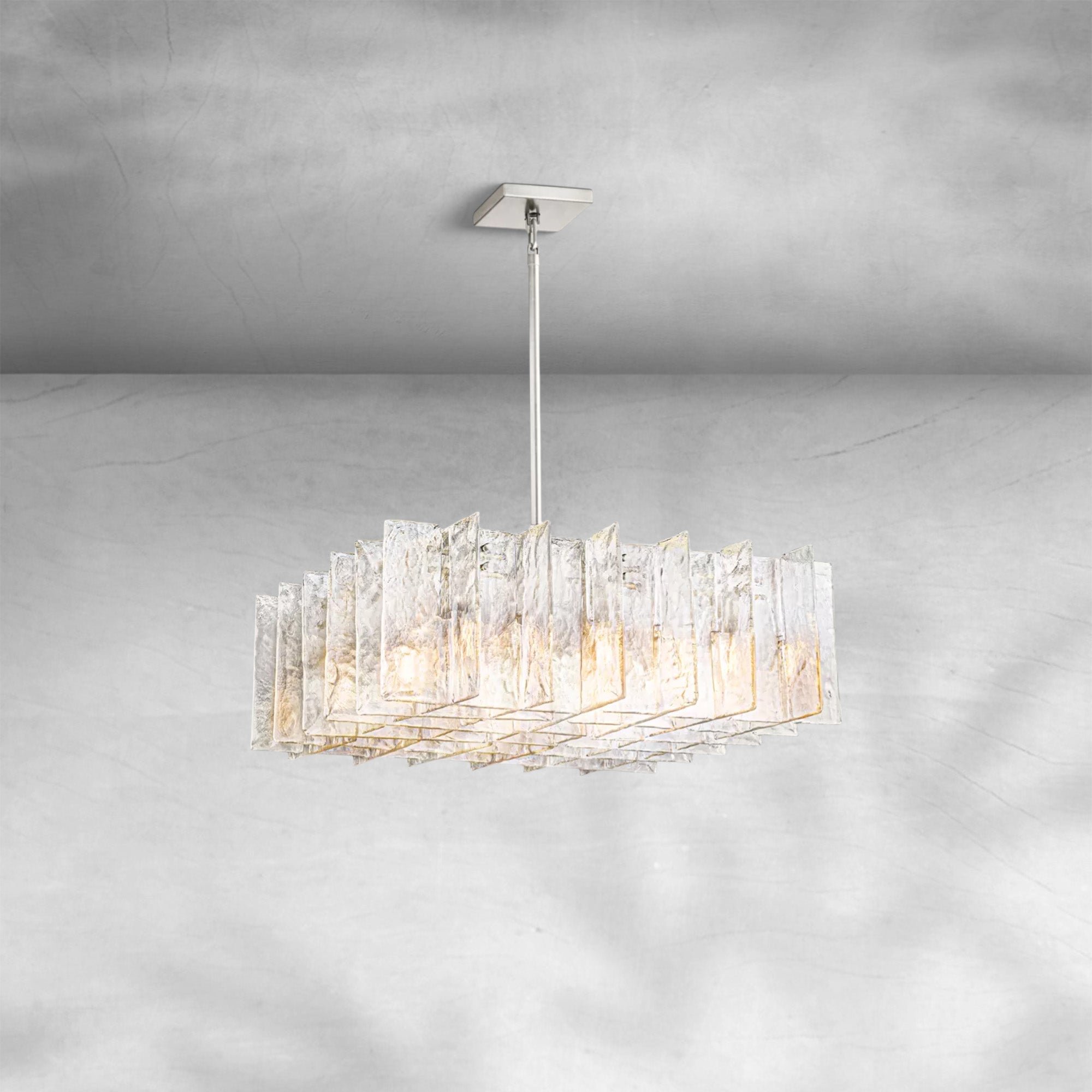 Loxel Square Chandelier 36"