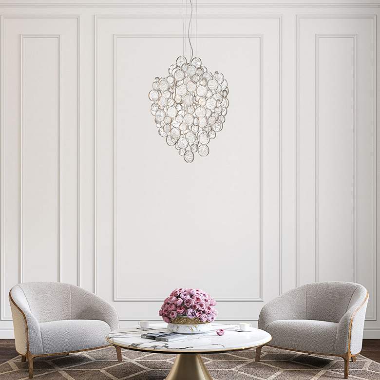 Mirella Trento Clustered Glass Pendant, chandelier - view 2