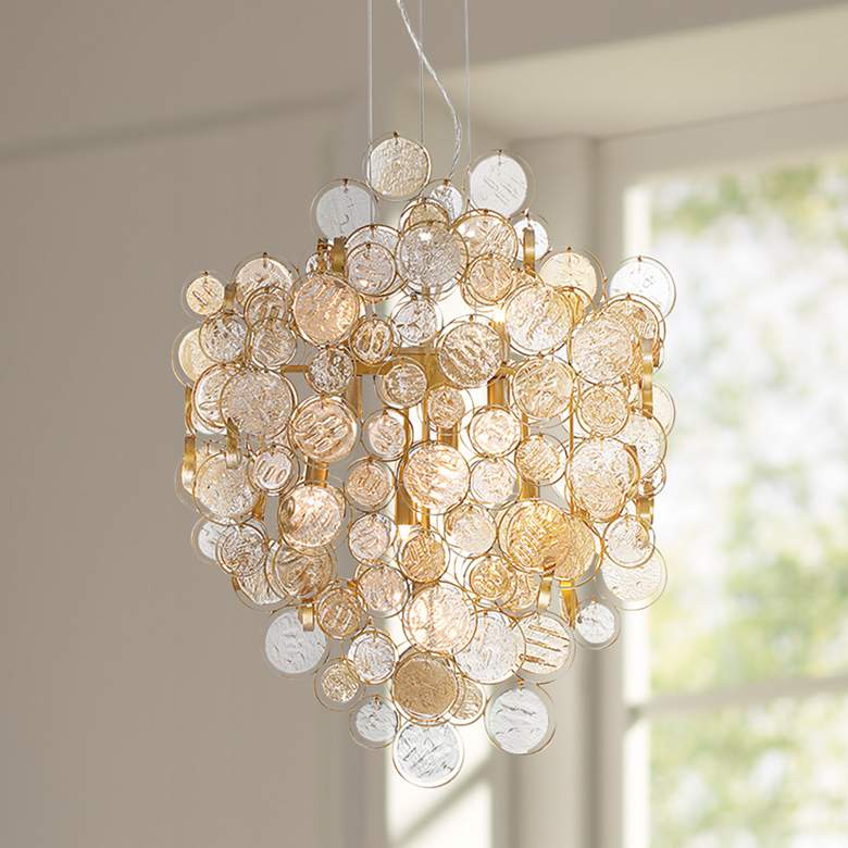 Mirella Trento Clustered Glass Pendant, chandelier - view 5