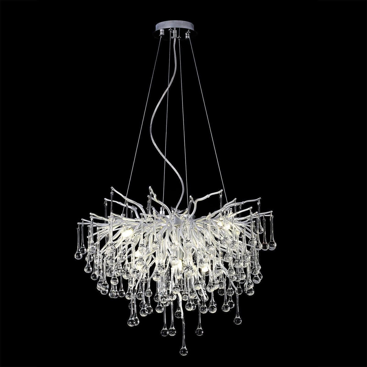 Doris Rain Branch Chandelier Dia 23.5" Silver - view 5
