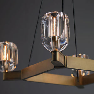 Canson Circular Modern Chandelier 4 Lights - view 3