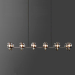 Galad Contemporary Crystal Linear Chandelier - view 5