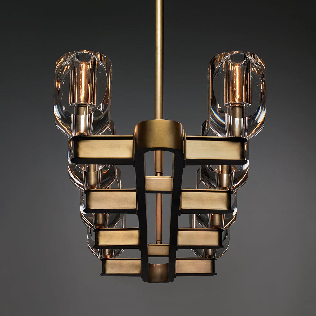 Canson Linear Modern 8 lights Dining Room Chandelier - view 3