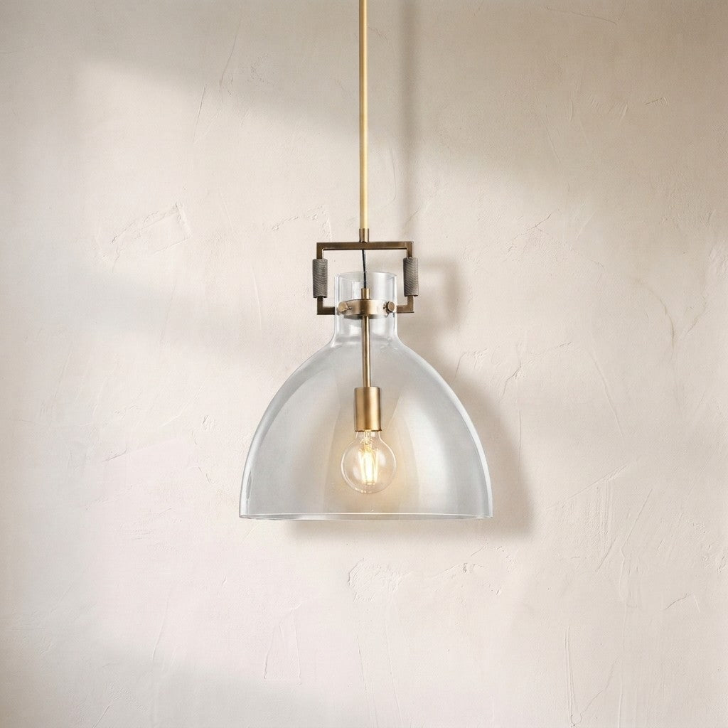 Modulus Glass Cloche Pendant 10" 14" 18"