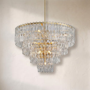 Montis 4-Tier Round Chandelier 48"