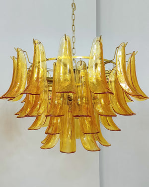 Virelia Tiered Glass Chandelier - Gold - view 57