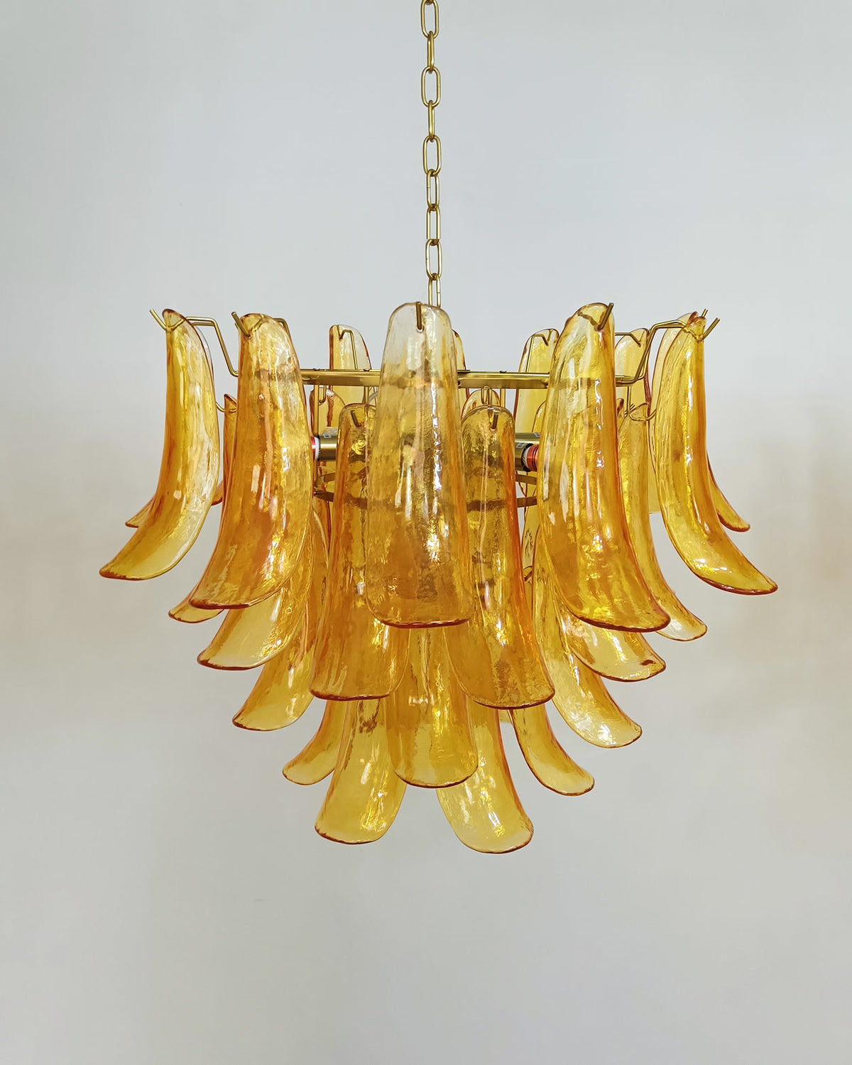 Virelia Tiered Glass Chandelier - Gold - view 58