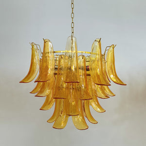 Virelia Tiered Glass Chandelier - Gold - view 59