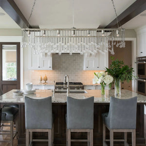 Aubrey Rectangular Chandelier 47''60'' - view 4